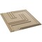 Ekena Millwork 19 5/8in. W x 19 5/8in. H Geometric EnduraWall Decorative 3D Wall Panel Covers 2.67 Sq. Ft. WP20X20GMGBE - alternate 5